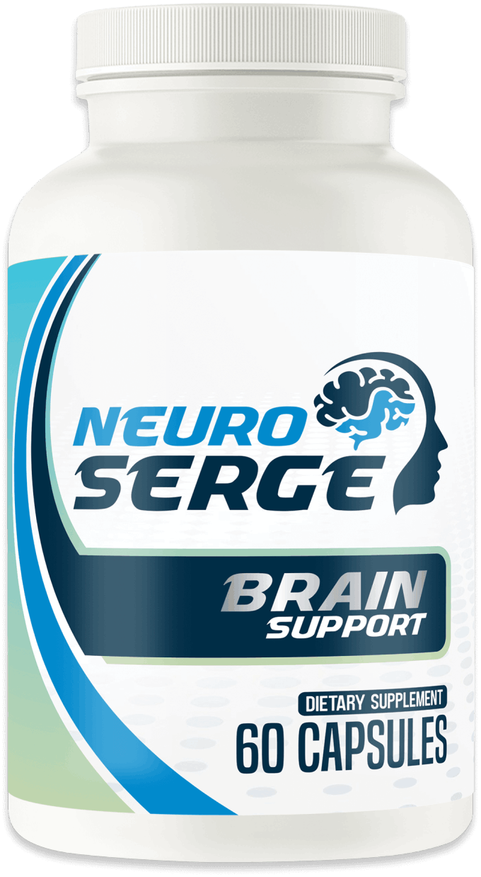 NeuroSerge brain support supplement bottle